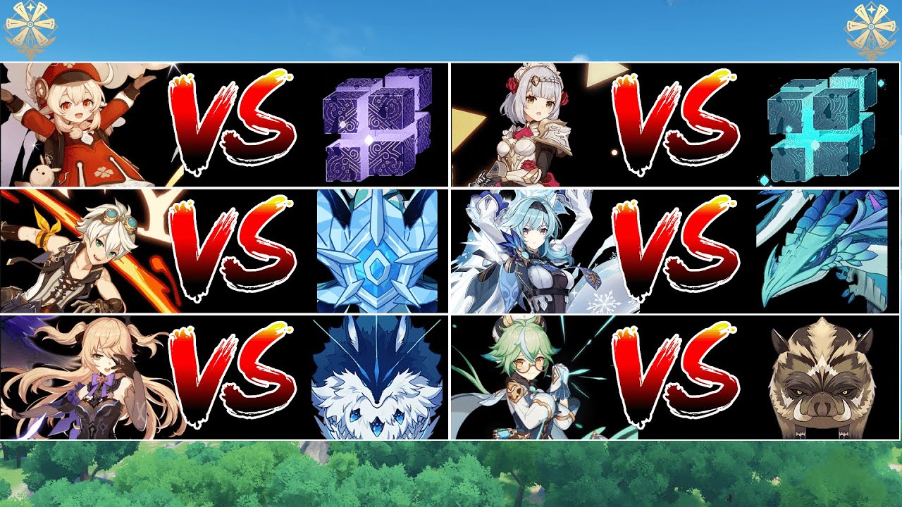 Mondstadt Showdown 1 Character 1 Boss - Genshin Impact