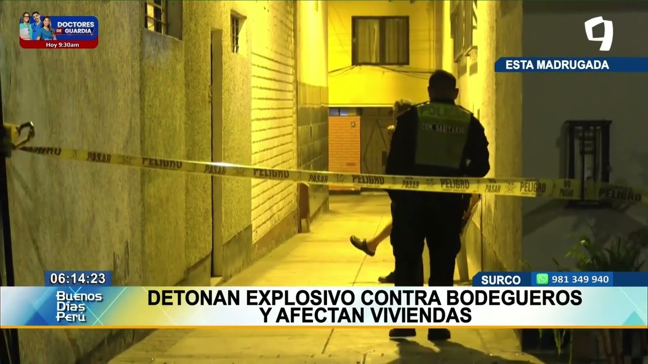 ¡Increíble! Ataque en Surco captado por cámaras de seguridad 😱 (1/2)