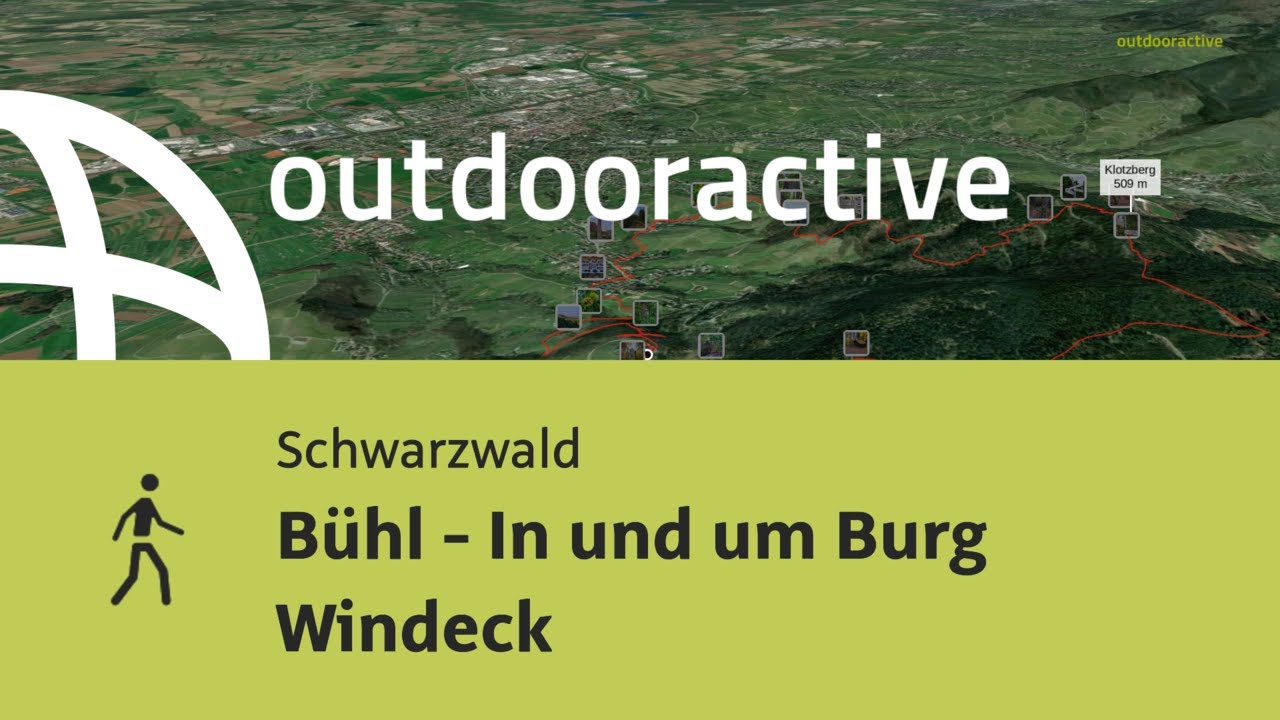 Wanderung im Schwarzwald: Bühl - In und um Burg Windeck