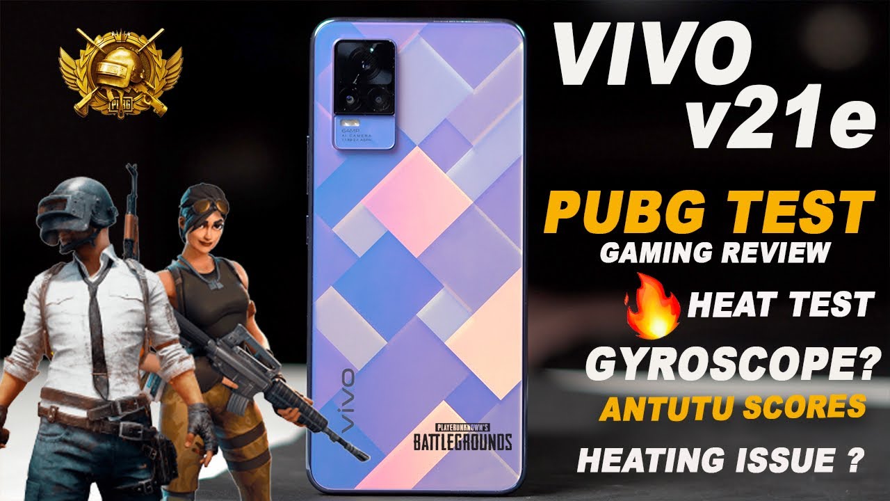 Vivo v21e Pubg Test | Gaming Review | Heat Test | Antutu Score | Price in Pakistan