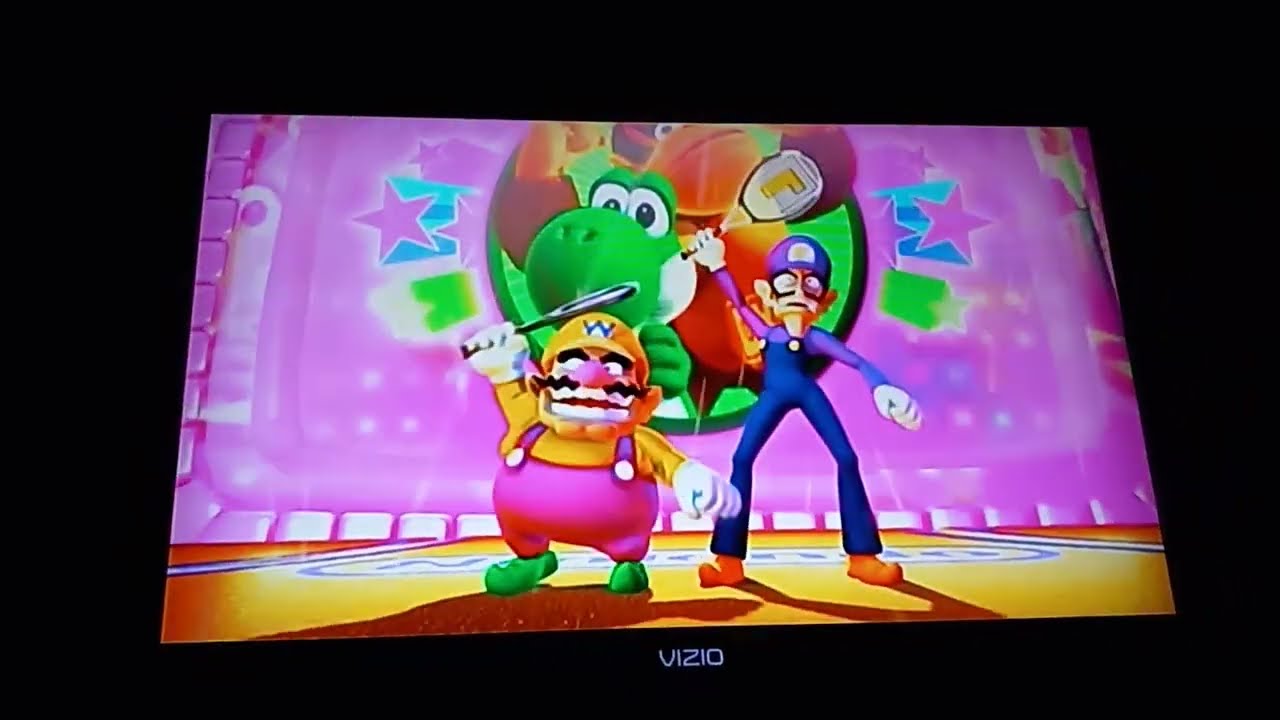Mario Power Tennis (Wii) - Intro (16:9)