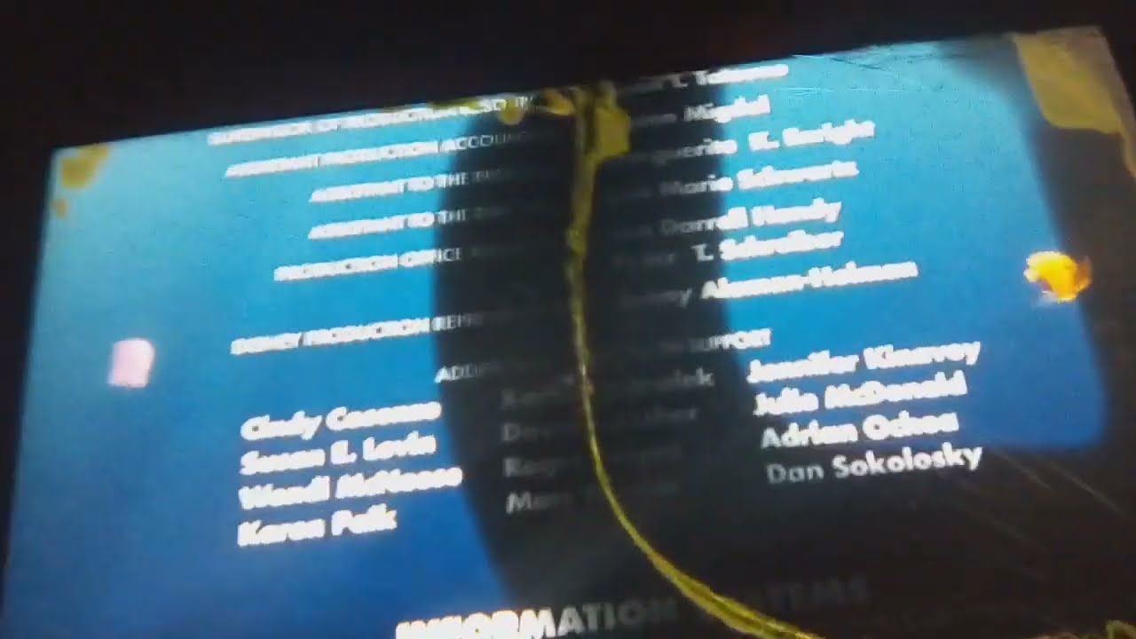 Finding Nemo End Credits with Pearl Tad and Sheldon (Hug me Version)