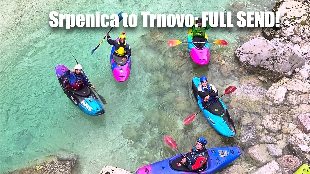 Kayaking Slovenia - River Soca - Srpenica 1 to Trnovo 1