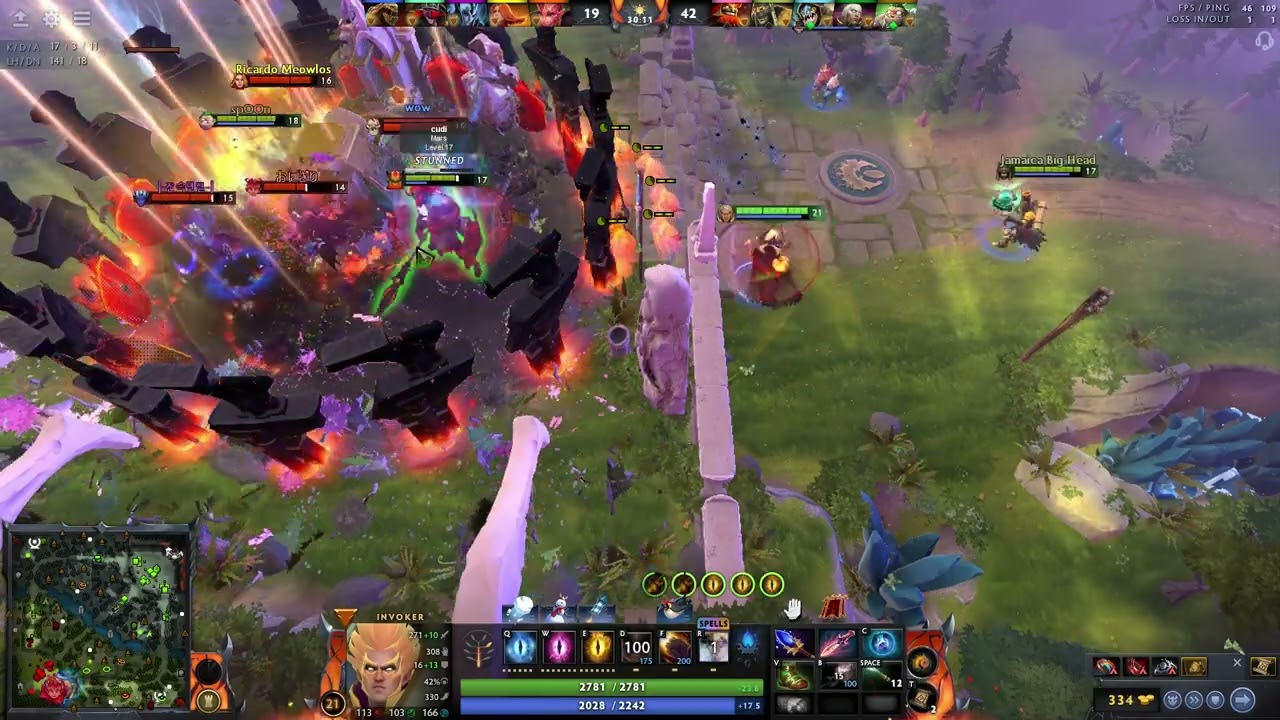 Invoker Combo Why so Easy?😍😍