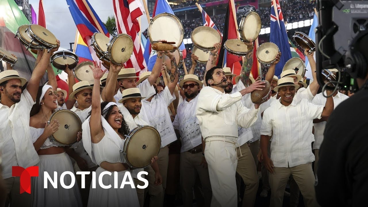 Bad Bunny le deja a 135 millones de espectadores un mensaje de empeño y unidad | Noticias Telemundo