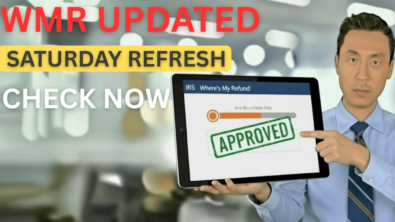 IT’S OFFICIAL: The Saturday Morning IRS Update Just Started. (Check Your Status)