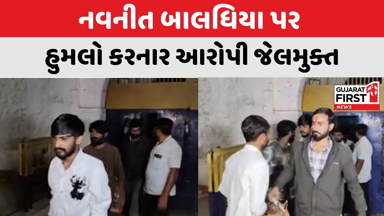 Navneet Baldhiya પર હુમલો કરનાર આરોપી જેલમુક્ત, મહુવા સેશન કોર્ટે આઠ આરોપીના જામીન કર્યા મંજૂર