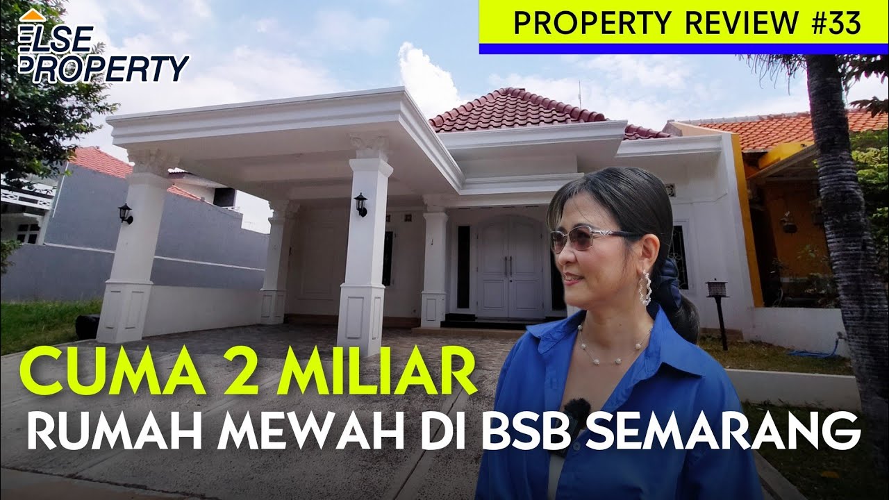 HANYA 2 MILIAR, JUAL RUMAH MEWAH DI BSB SEMARANG