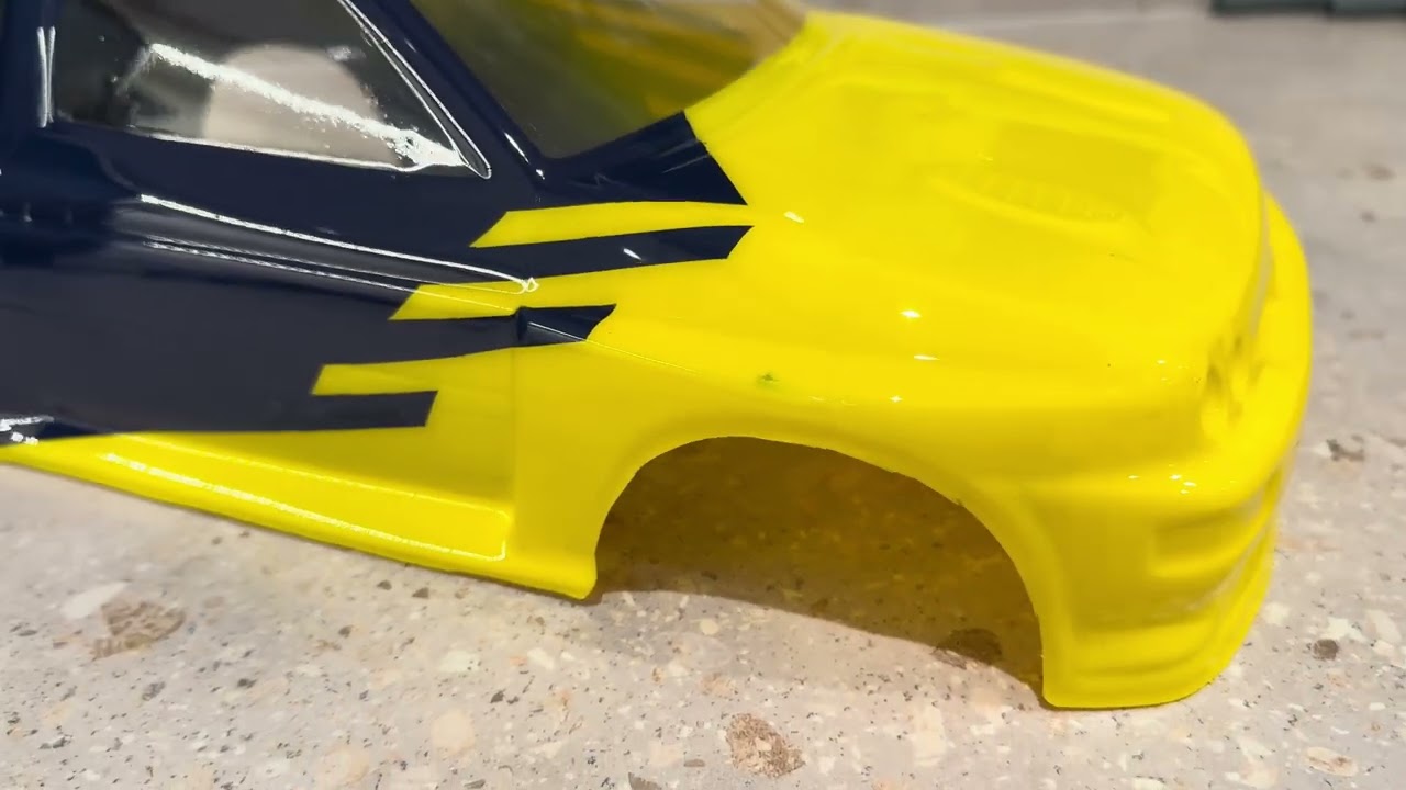 Replica Tamiya Michelin pilot escort cosworth body shell 
