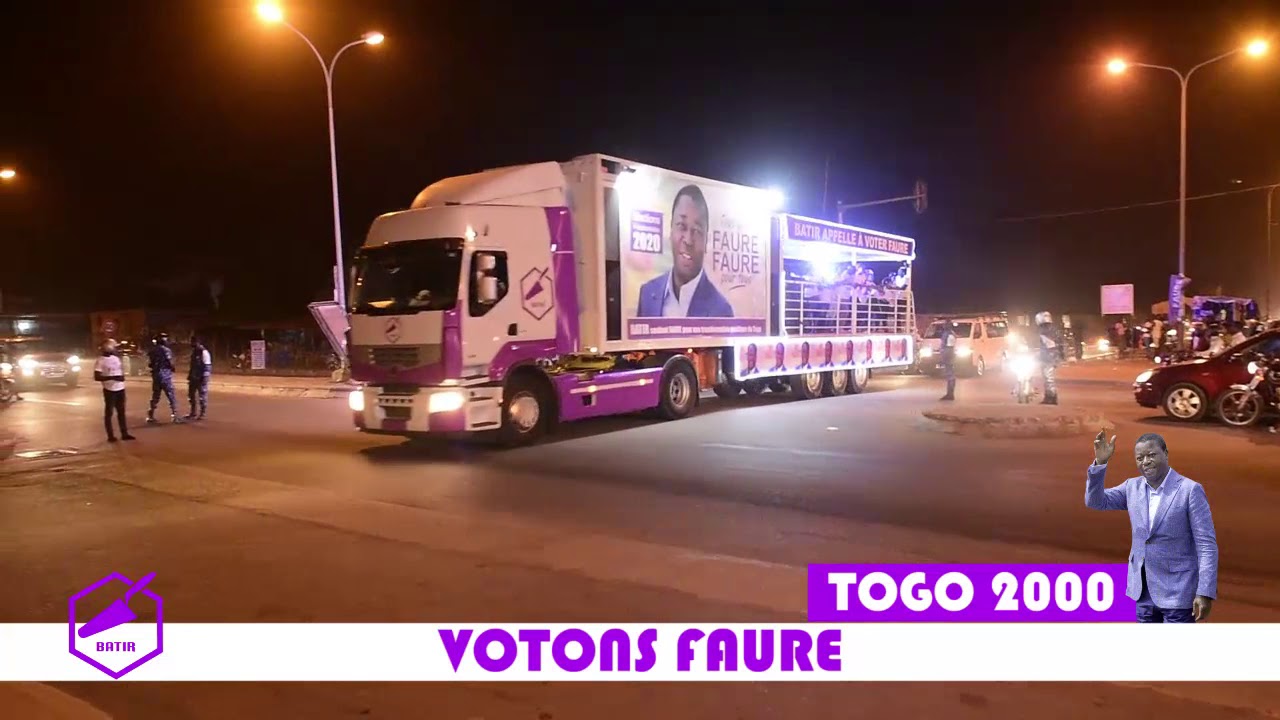 BATIR : Campagnes Elections Présidentielles 2020 A TOGO 2000 et Carrefour Y
