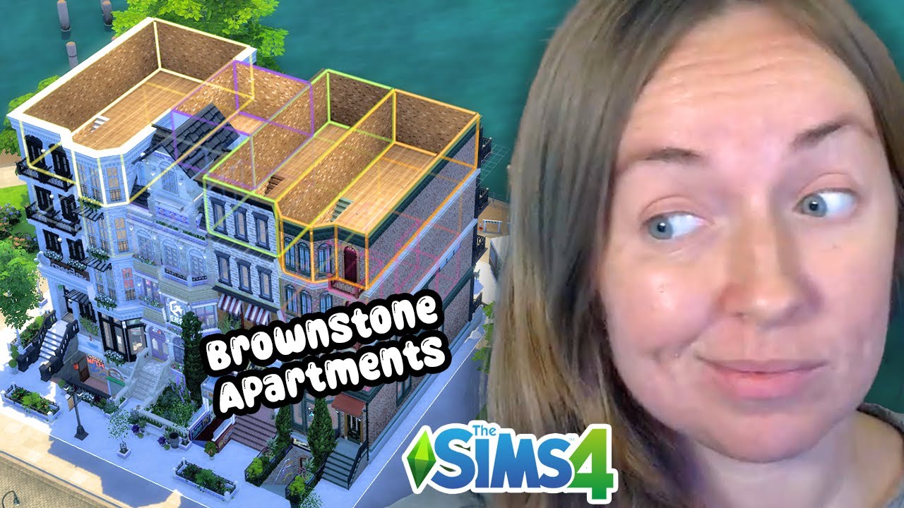 Оформление четырех уникальных квартир! Строительство таунхауса, часть 5 #thesims4