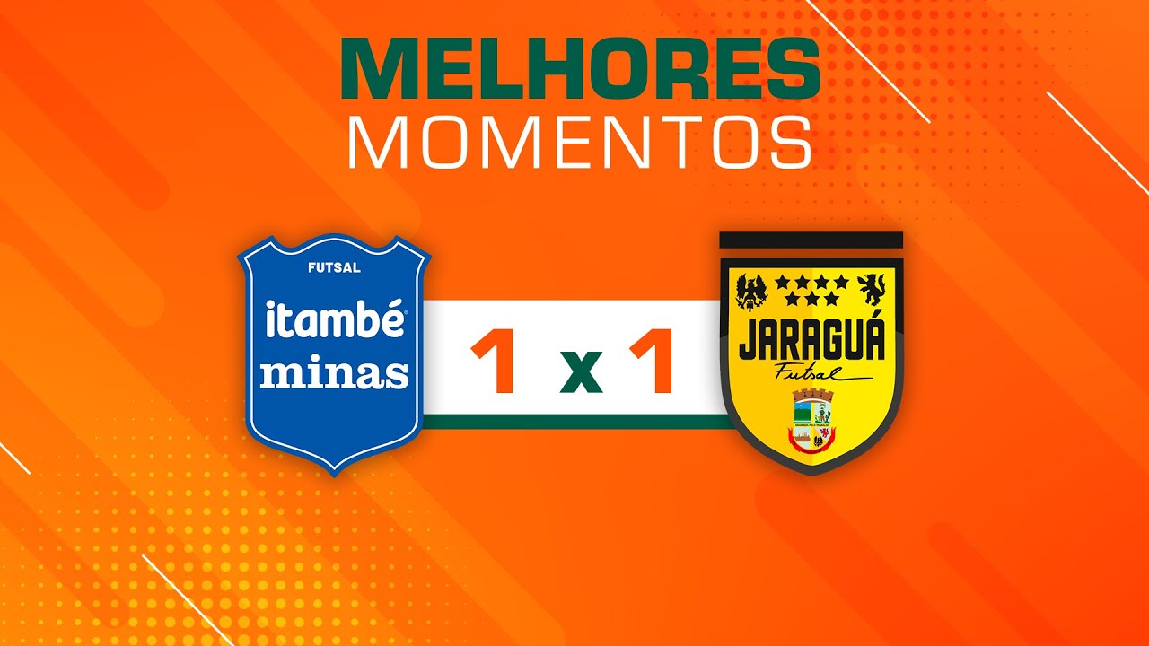 LNF 2025 - MELHORES MOMENTOS - MINAS 1 X 1 JARAGU&Aacute;