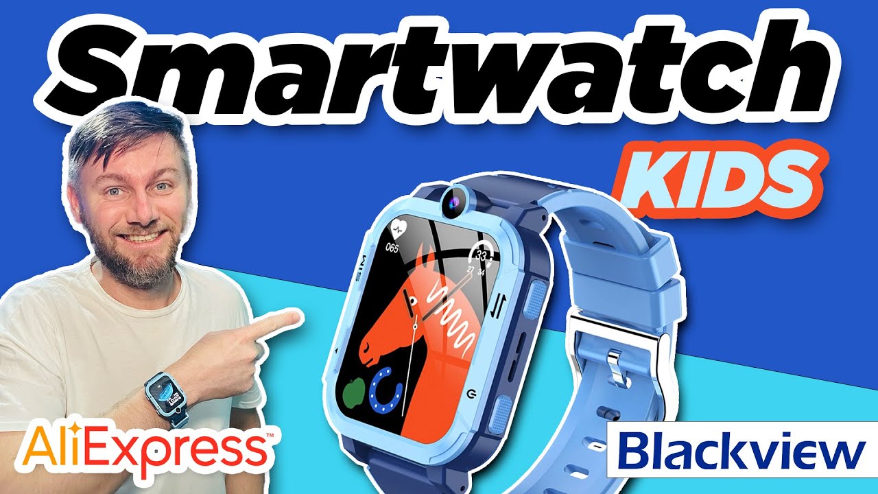 ¡El Reloj inteligente Blackview Z20 para NIÑOS revoluciona la seguridad de tus peques! ⌚️👦👧