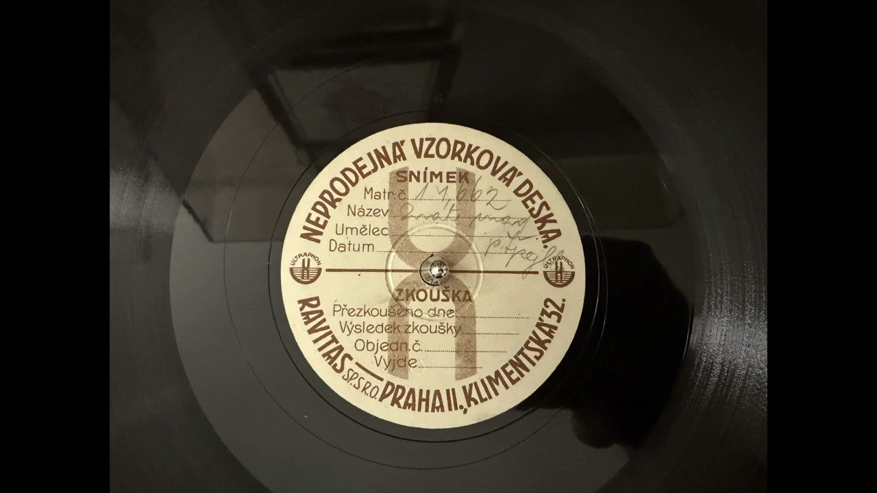 ZNÁTE SNAD PANA SPEJBLA, Karel Leiss, Tessa Lorelli, 78rpm
