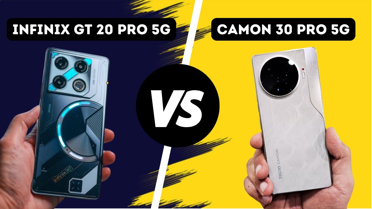infinix GT 20 Pro vs Tecno Camon 30 Pro