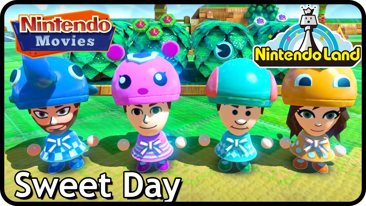 Nintendo Land - Animal Crossing: Sweet Day (5 Players, Maurits vs Rik vs Myrte vs Danique vs Bryan)