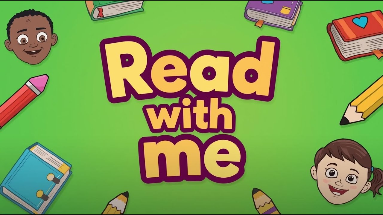Read with me |  Reading Practice for Kids |  Simple Sentences | Learn to Read for Preschoolers