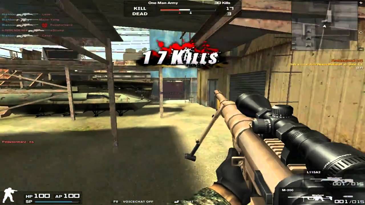 Combat Arms Junk Flea Sniper Gameplay (Blahboo)
