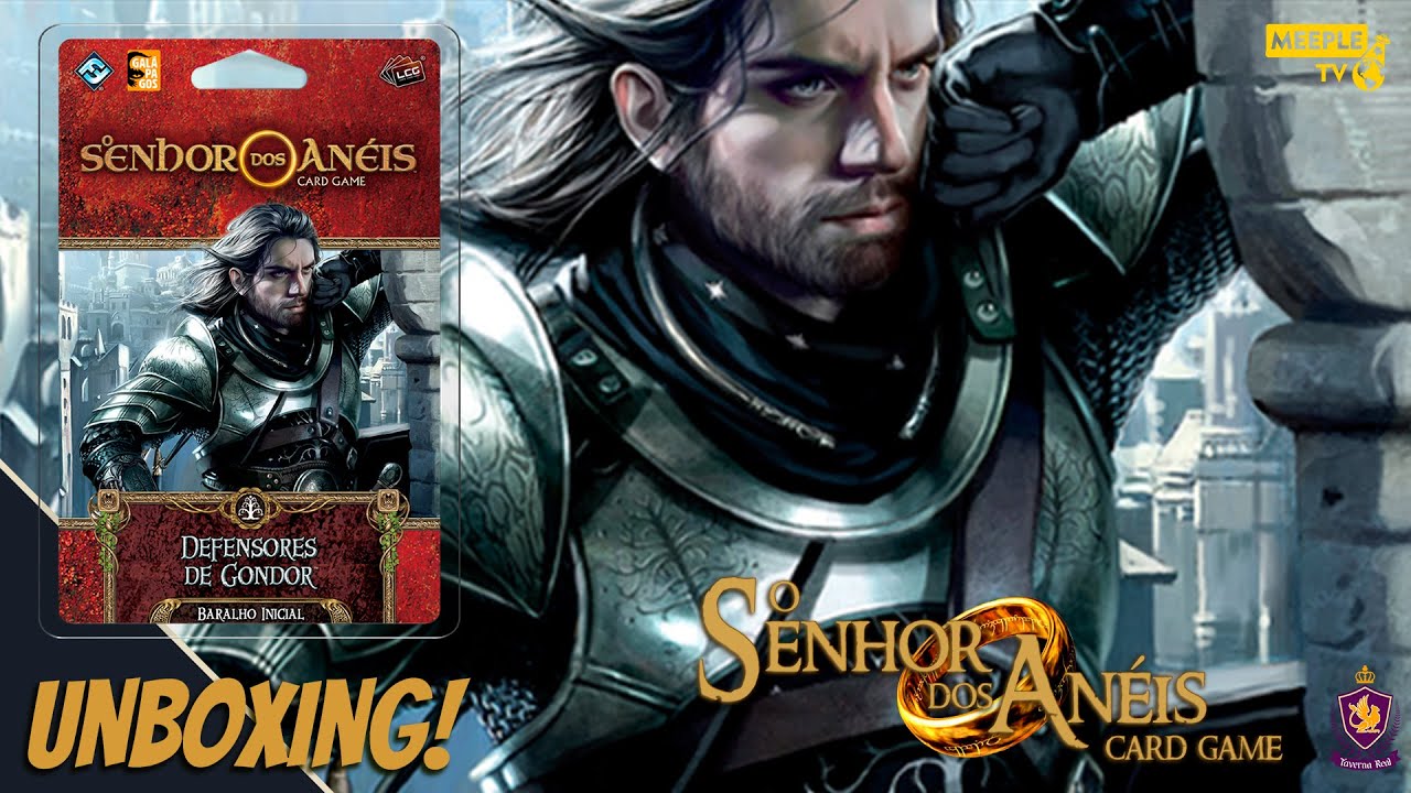 O Senhor dos Anéis Card Game - Defensores de Gondor - Unboxing