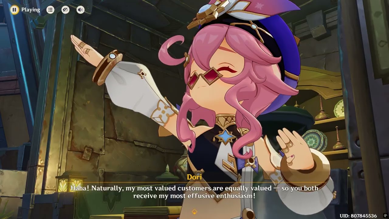 Skirk Makes A Deal with Dori (Genshin Impact)