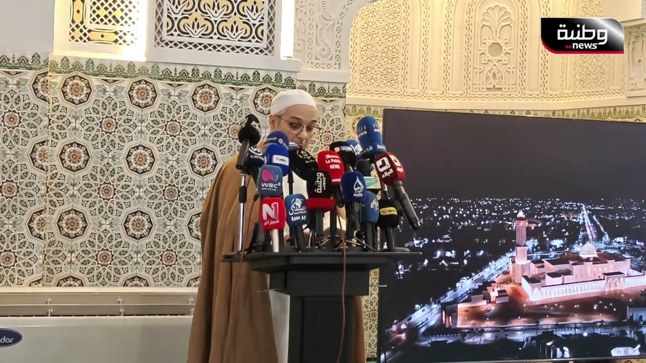 🔴 الأغواط | بلمهدي يشرف على تدشين حلم سكان لأزيد من 15 سنة الجامع القطب  
