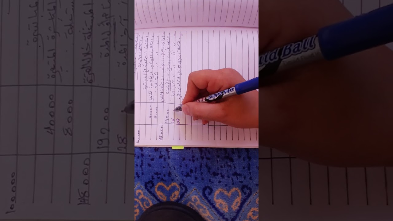 إعداد قائمه التكاليف المستغله ✍️