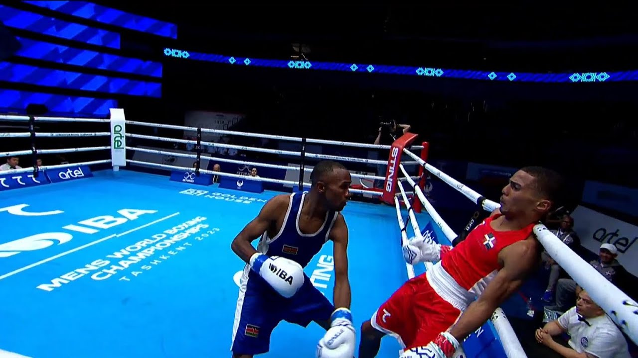 R32 (48KG) ALCANTARA REYES JUNIOR (DOM) vs KYALO ABEDNEGO (KEN)| IBA World Boxing Championships 2023