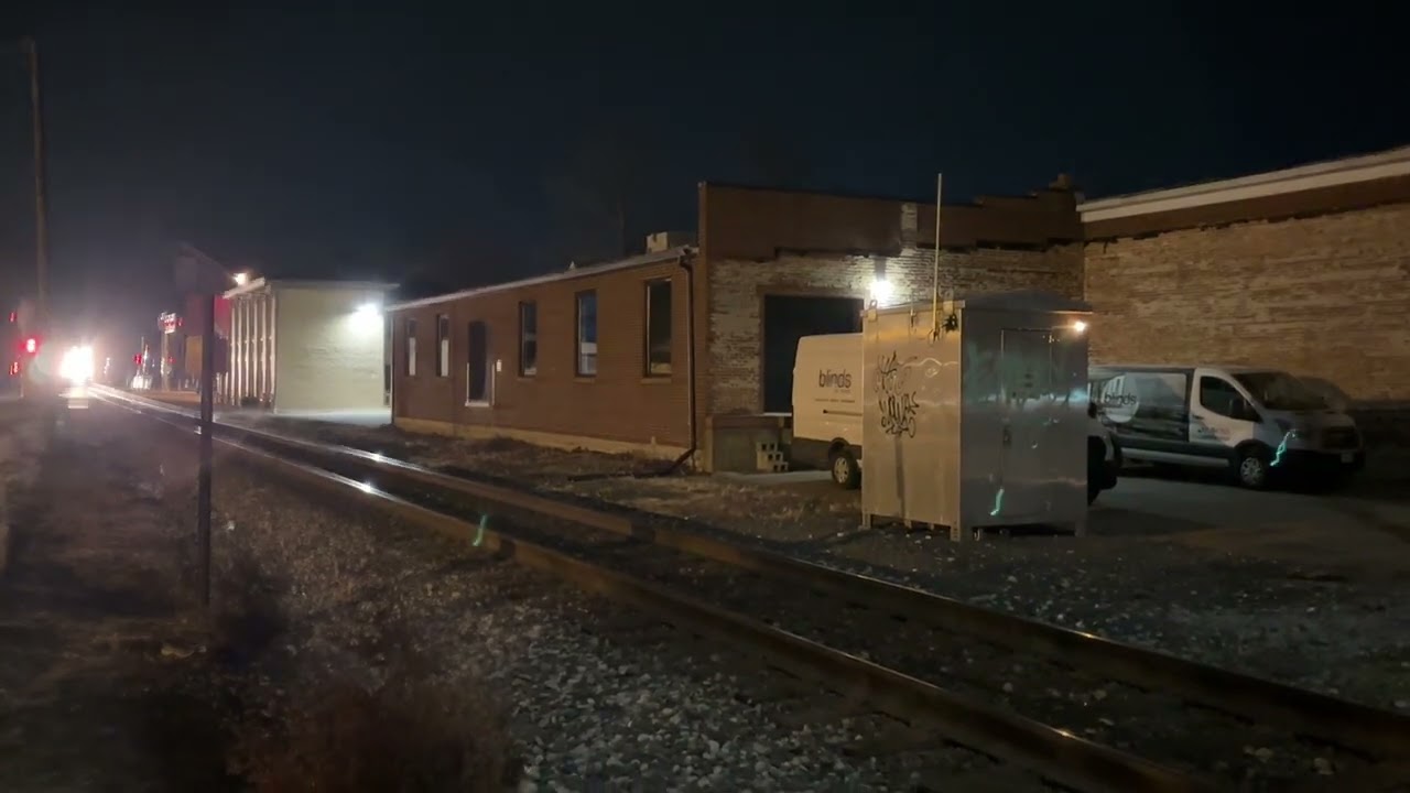 Train Action in Troy, Ohio