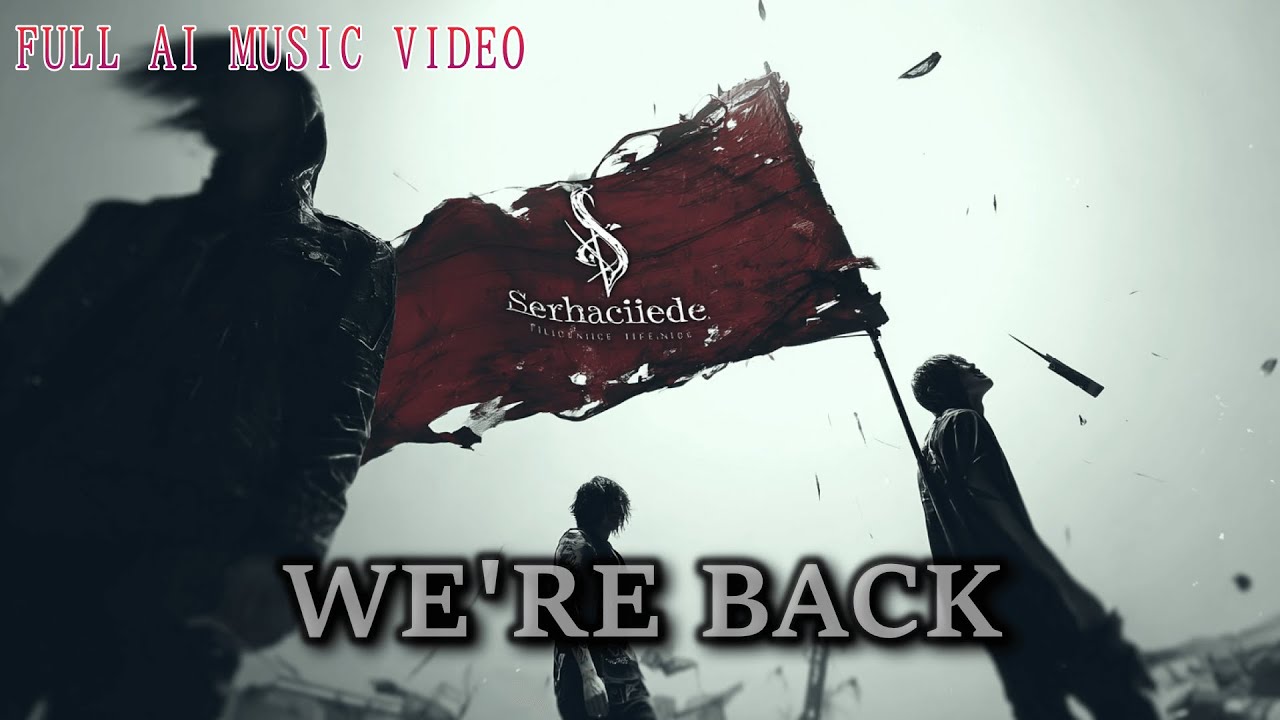 【AI×Music Video/Seraphicide.】WE'RE BACK【SUNO AI×Metal Core Style/J-ROCK/J-METAL】