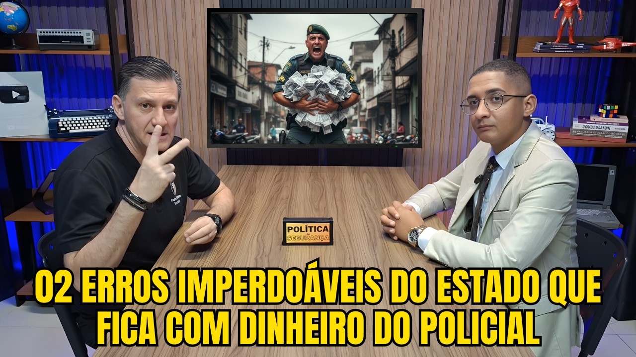 ESTADO de SP SABE QUE É ERRADO, mesmo assim paga errado seu POLICIAL