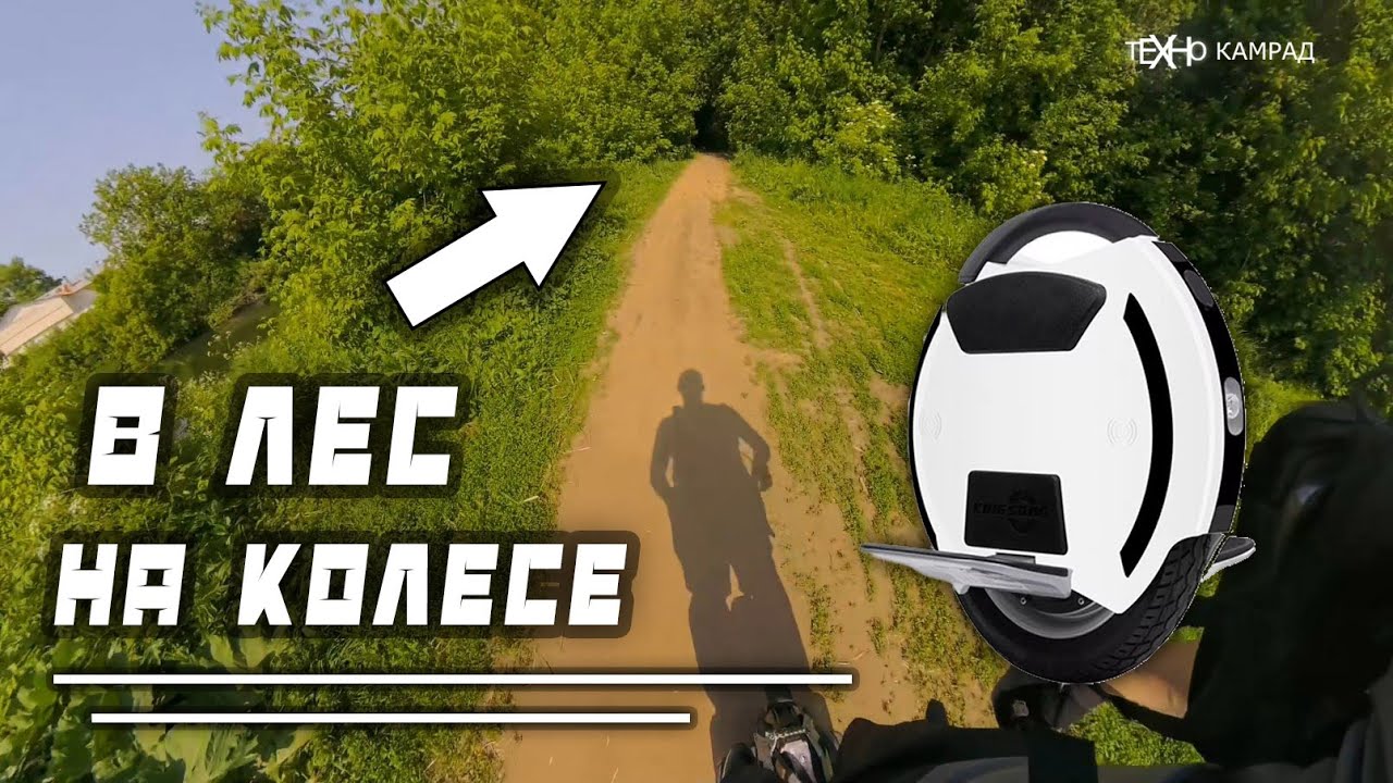 На KingSong 14D через лес ! Плохая идея для моноколеса ?