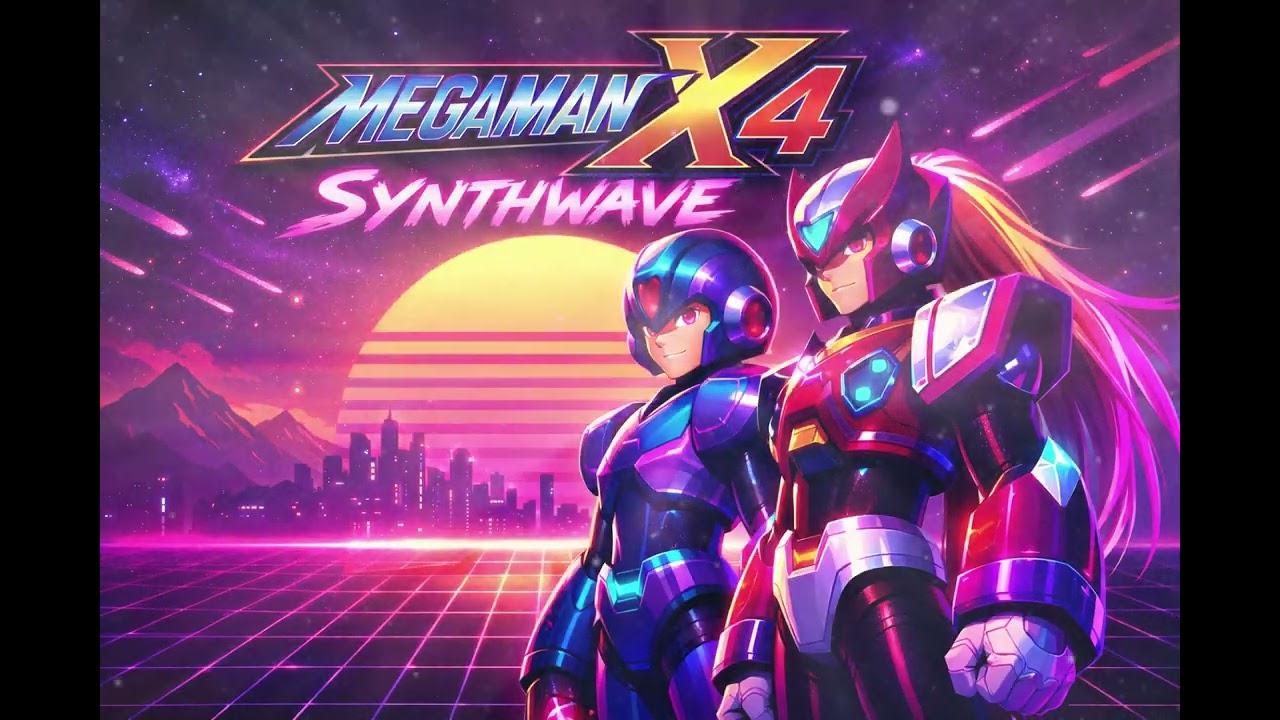 MEGA MAN X4 (1997) — SYNTHWAVE TRIBUTE
