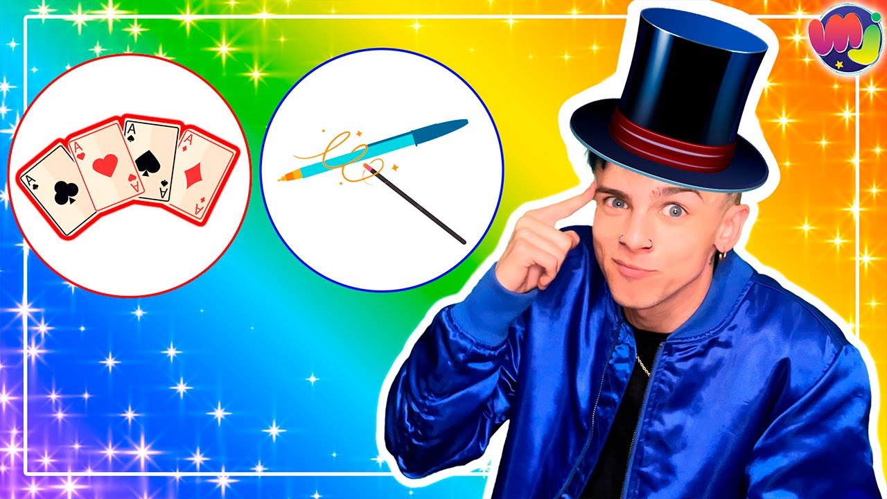 TRUCOS de MAGIA para NI&Ntilde;OS ✨ Aprende magia paso a paso &diams;