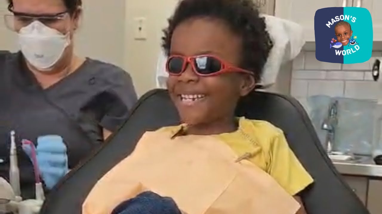 Dental Visit for kids…How many teeth does Mason have? 🦷🪥