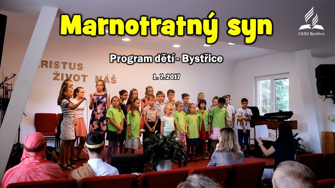 Dětský program - Marnotratný syn - 1. 7. 2017