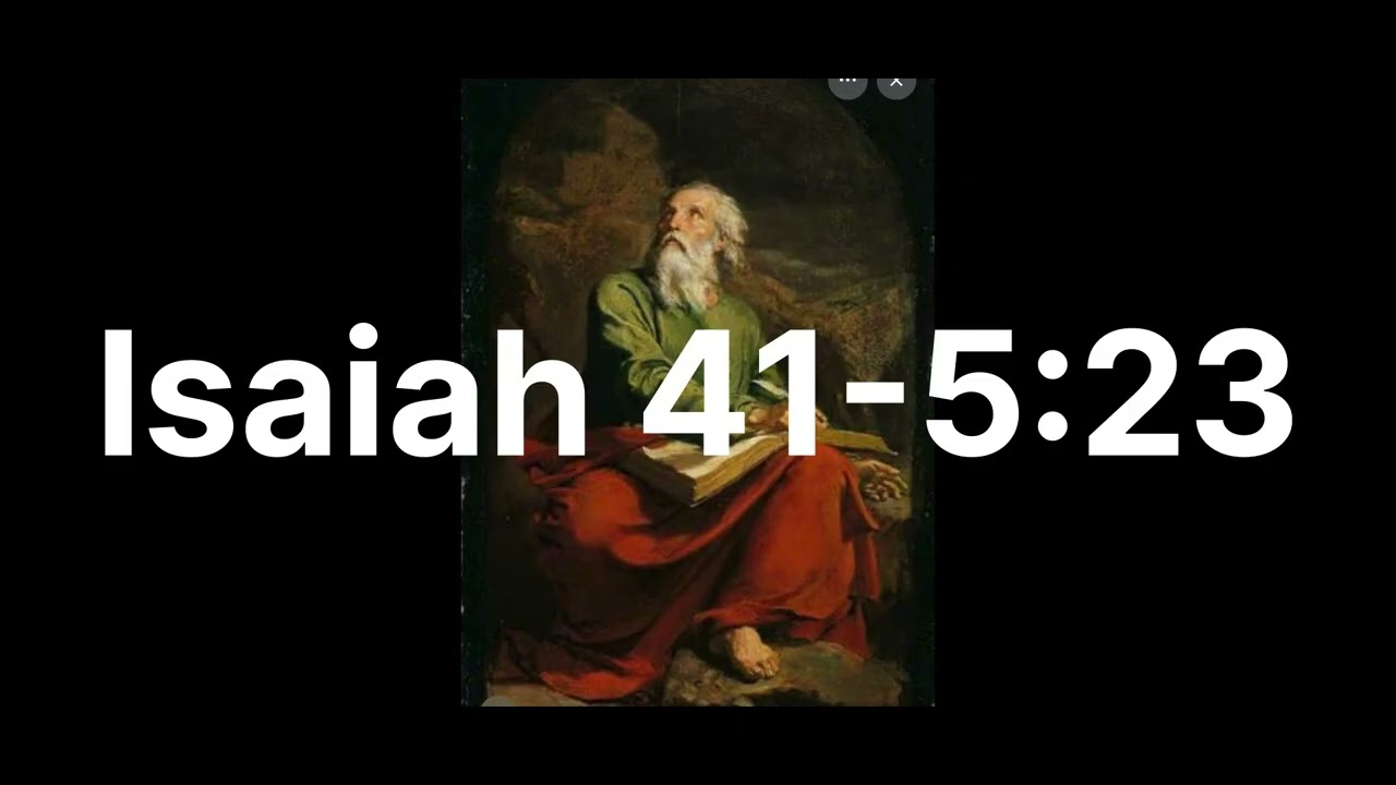 Old Testament book of prophet Isaiah Teach by Javed Tabassum (urdu&punjabi)