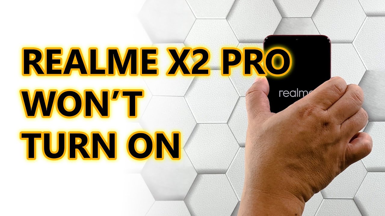 Как исправить ошибку RealMe X2 Pro, которая не включается
