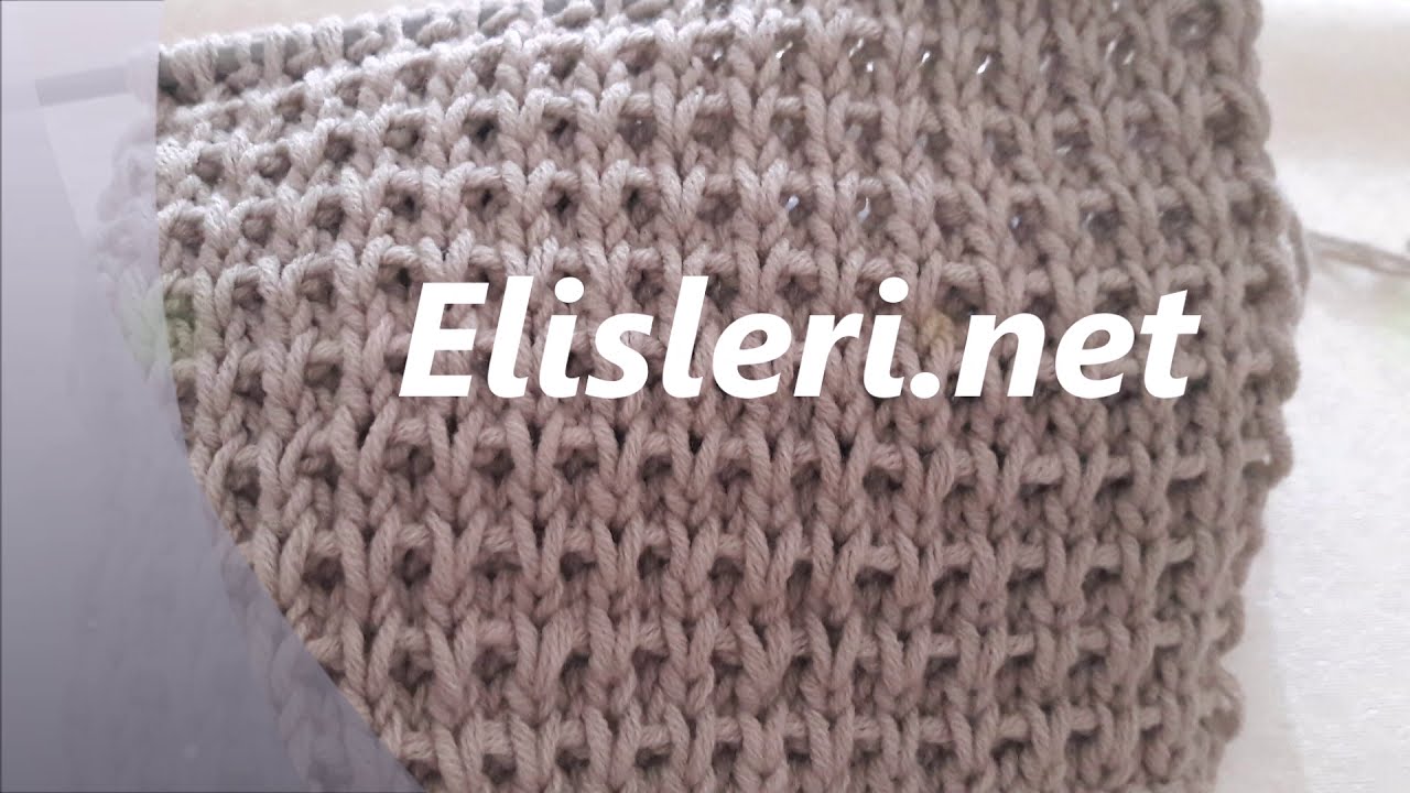 Her Örgüye Yakışacak, Kolay 1 Model - Easy Knitting Pattern Suitable for Every Knitting