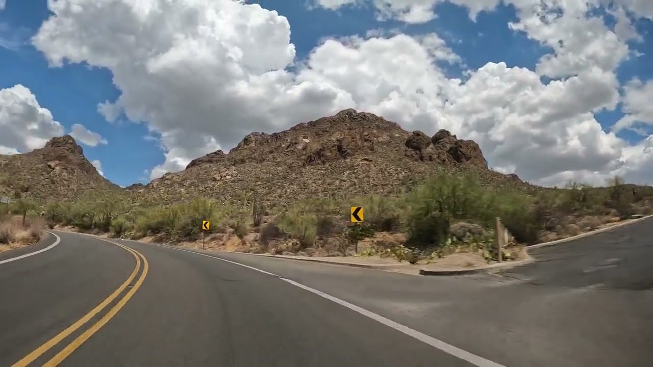 Speedway Blvd Full Length - Gates Pass to Saguaro National Park East