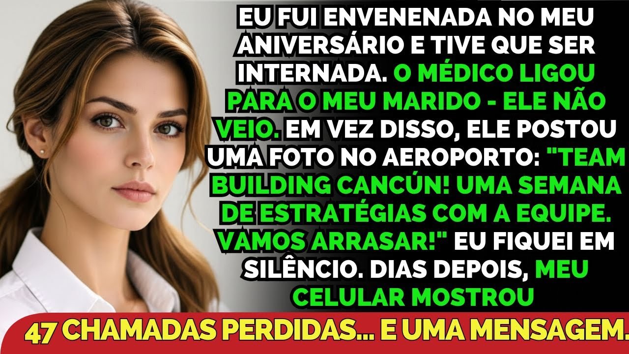 Fui Envenenada No Meu Aniversário... E Ele Foi Pra Cancún. Dias Depois, 47 Ligações: 