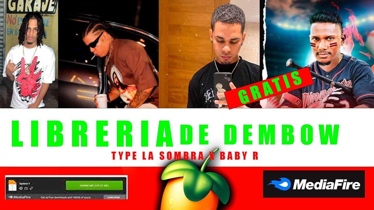 LIBRERIA DE DEMBOW // TYPE // LA SOMBRA X BABY R /// GRATIS