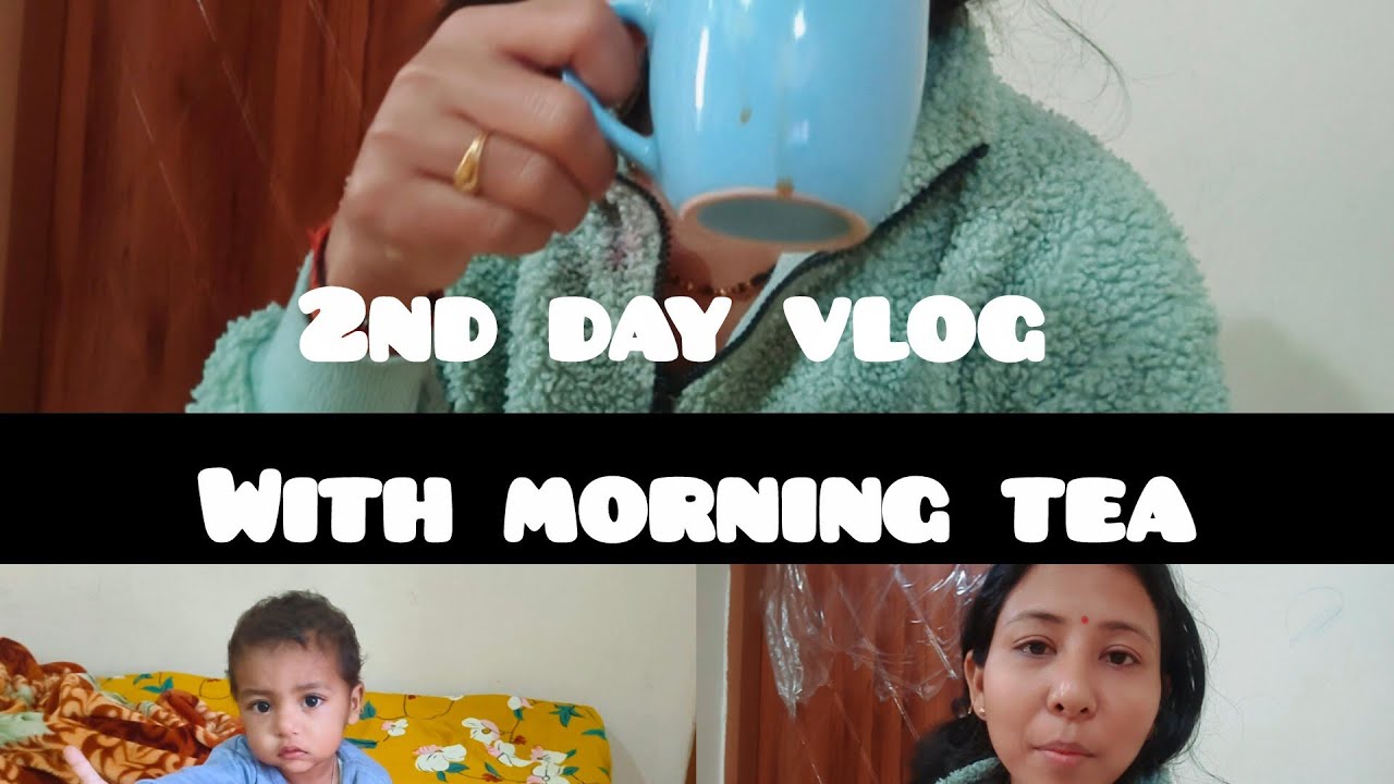 2nd vlog with morning tea #vlogger #viralvideo 