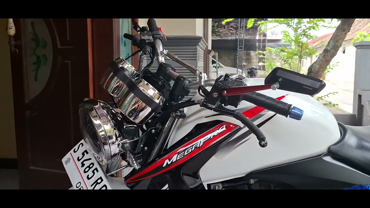 Mega pro mono 2012 rasa baru,jadi kinclong setelah di upgrape