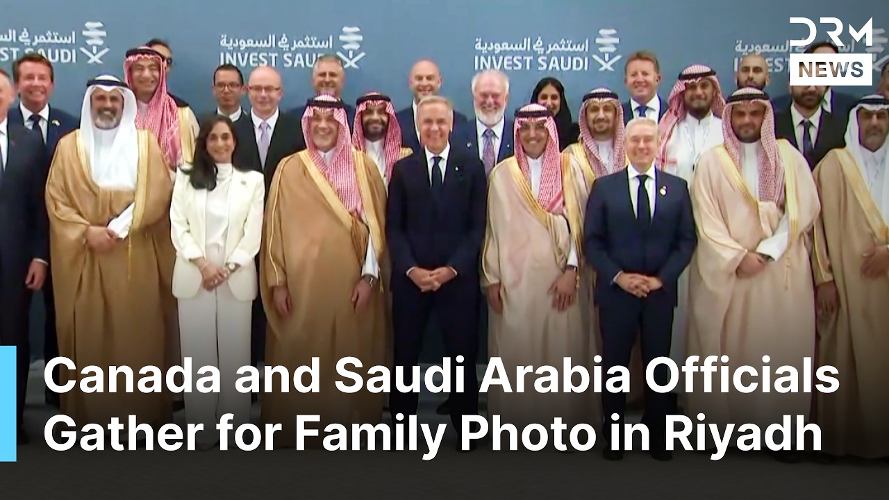 Canada's Carney Joins Saudi Leaders for Historic Family Photo at Saudi&ndash;Canada Investment Forum |AC1N