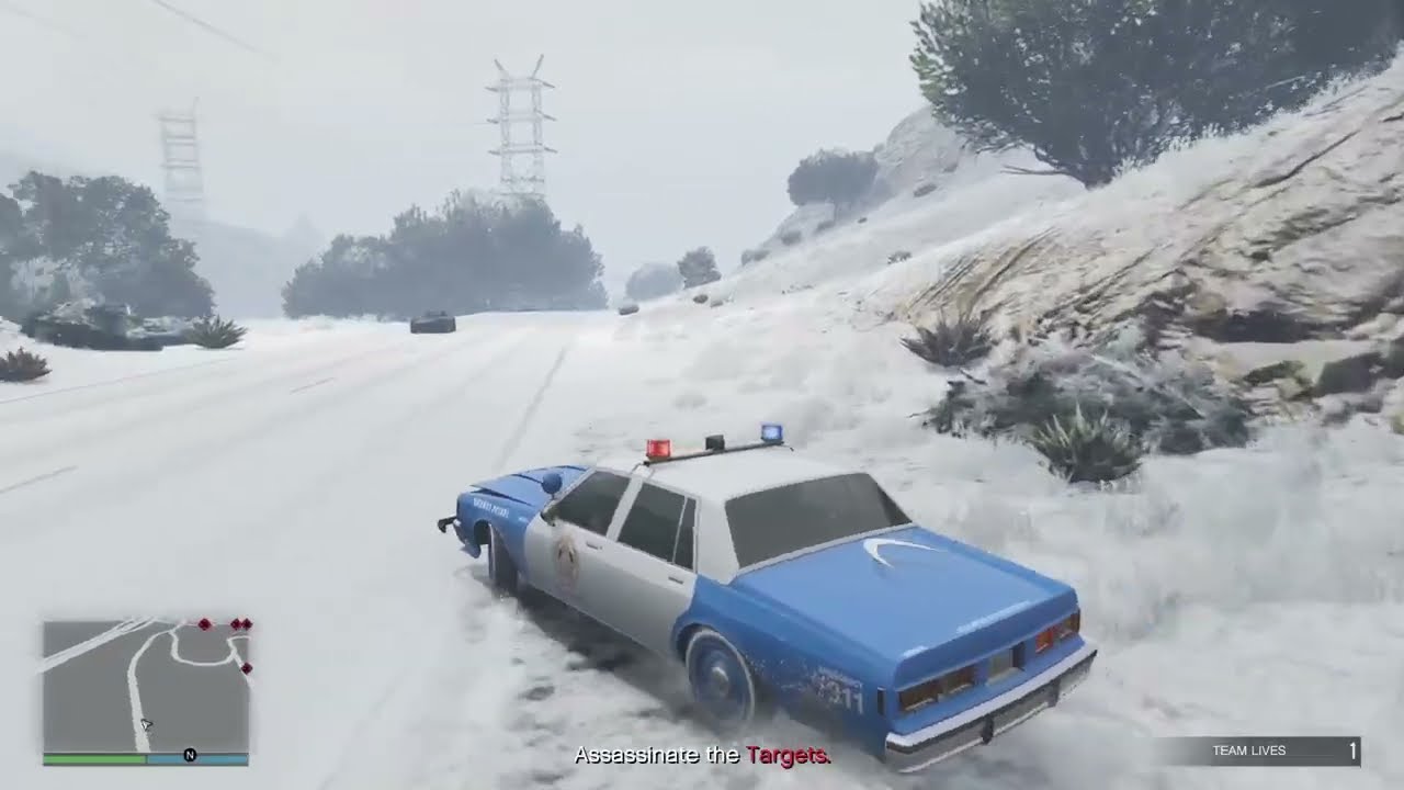 GTA 5 Online Police Work Assassinate 5 Targets Around The City