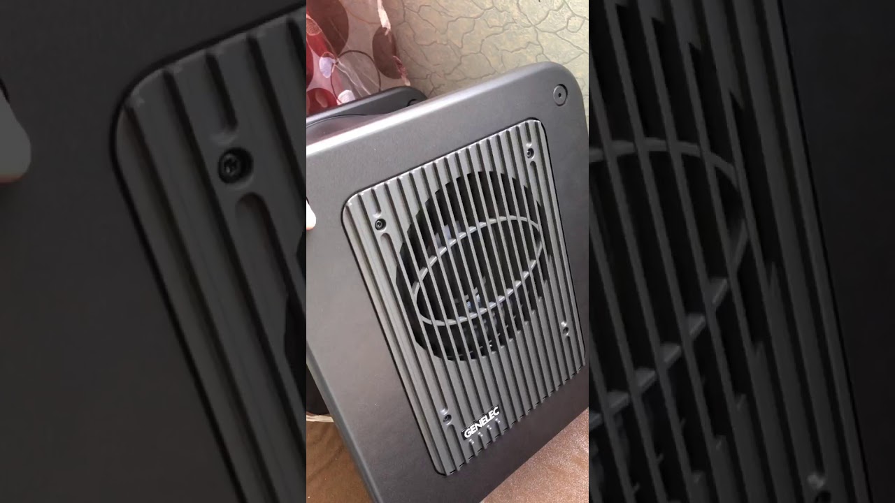 genelec 8030b+7050c unboxing