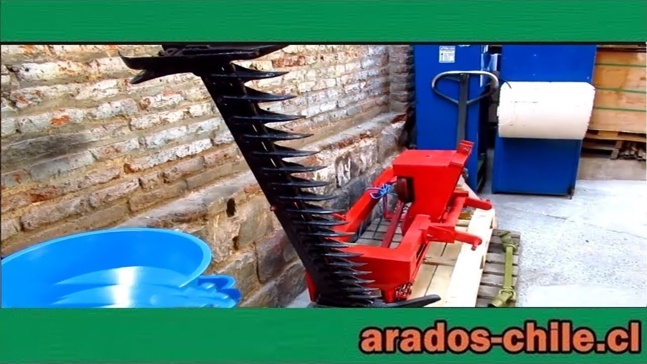 Segadora de ala 1,6 para tractor/ peine lateral