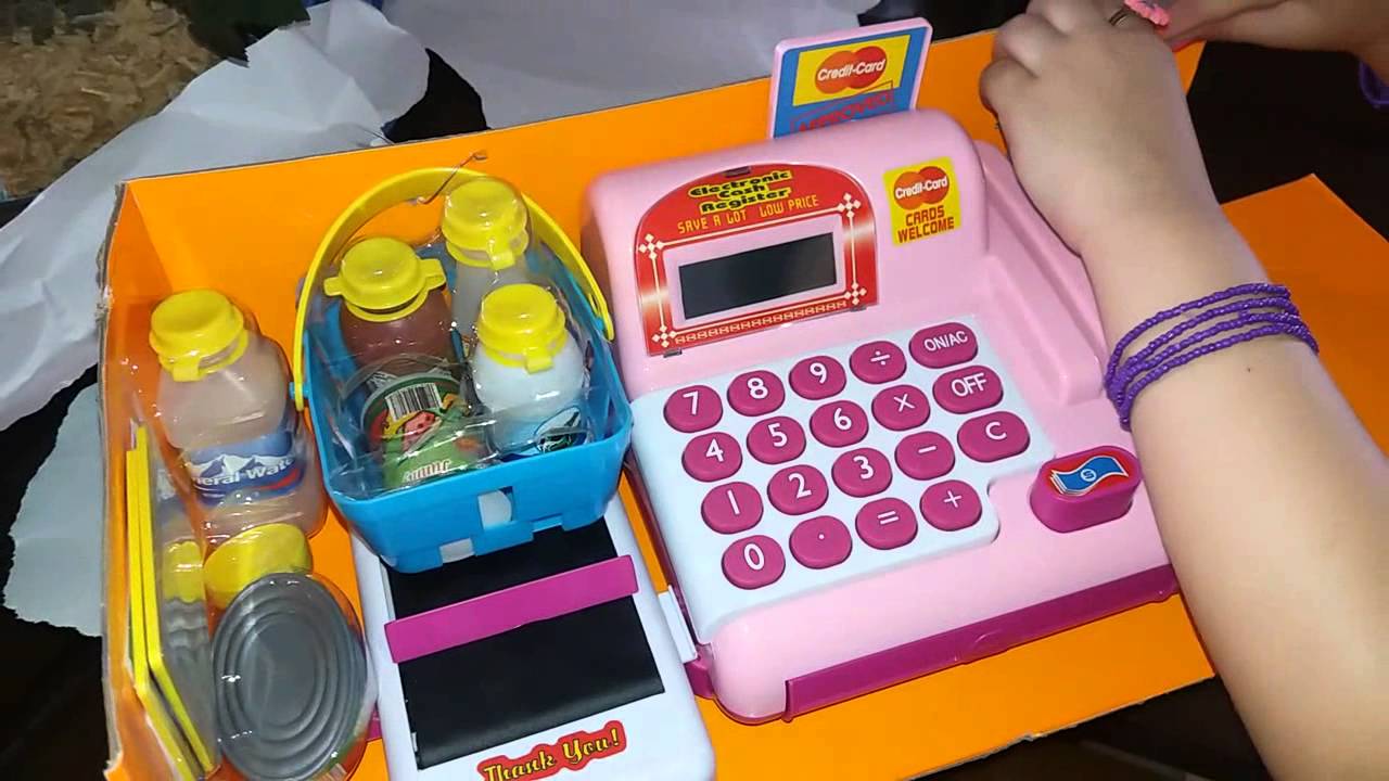 Caixa registradora de brinquedo