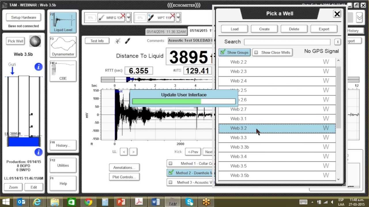 Webinar sobre Niveles de Fluido con el Software Total Asset Monitor (TAM)