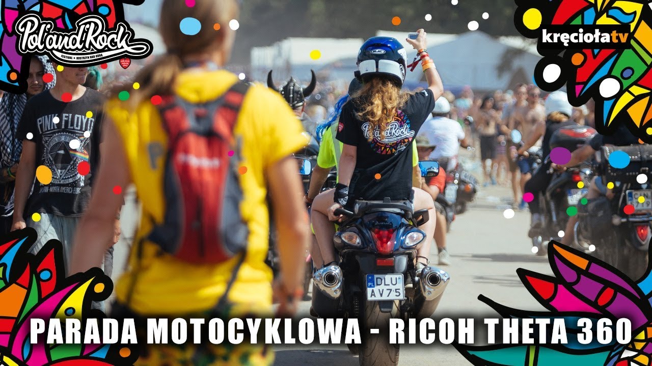 Parada motocyklowa - Ricoh Theta 360